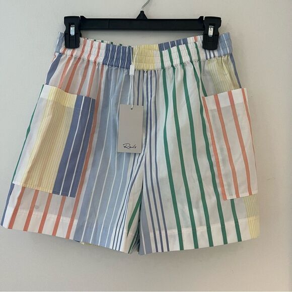 Rails Organic Cotton Boxer Shorts in Portofino Stripe Size Small NWT - Picture 4 of 12